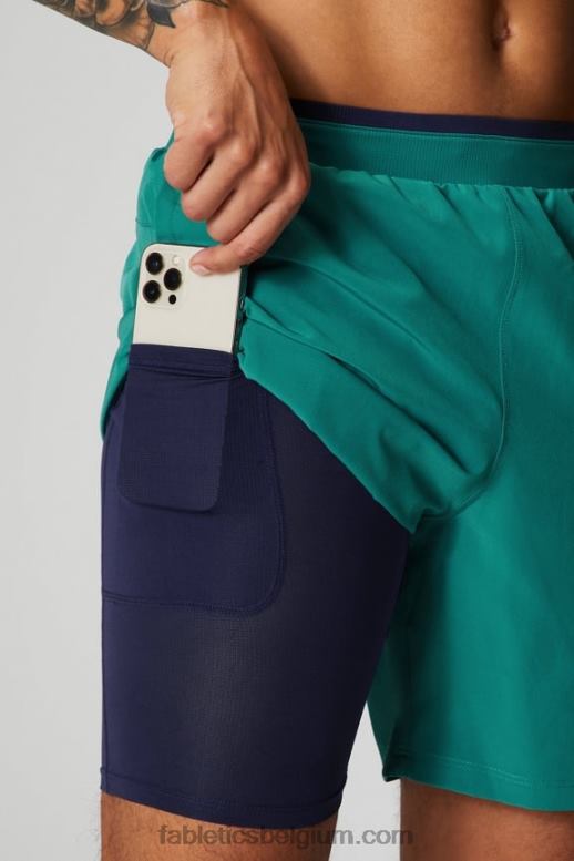 miami getij Heren de fundamentele korte ii (gevoerd) 133 Fabletics LH20J3131