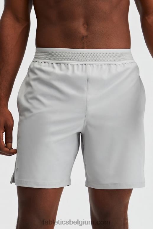 mineraal grijs Heren de fundamentele korte 165 Fabletics LH20J3343