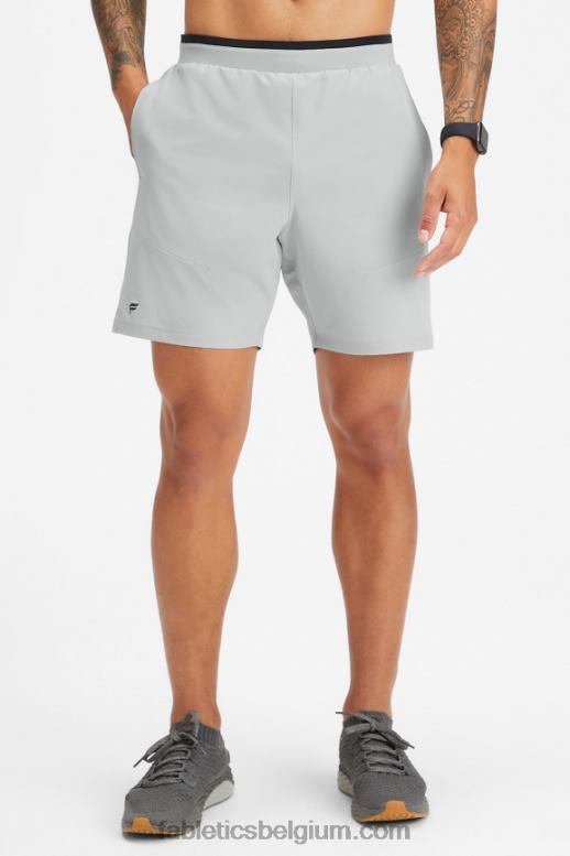 mineraal grijs Heren de fundamentele korte ii (gevoerd) 133 Fabletics LH20J3128