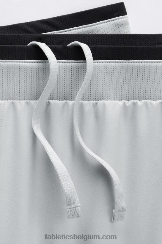 mineraal grijs Heren de fundamentele korte ii (gevoerd) 133 Fabletics LH20J3128