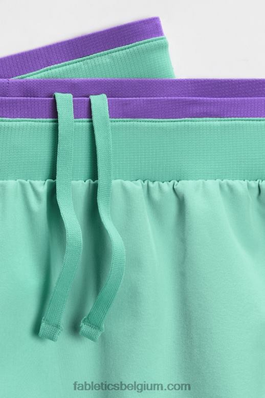 mint mist geperforeerd Heren de fundamentele korte ii 146 Fabletics LH20J3206