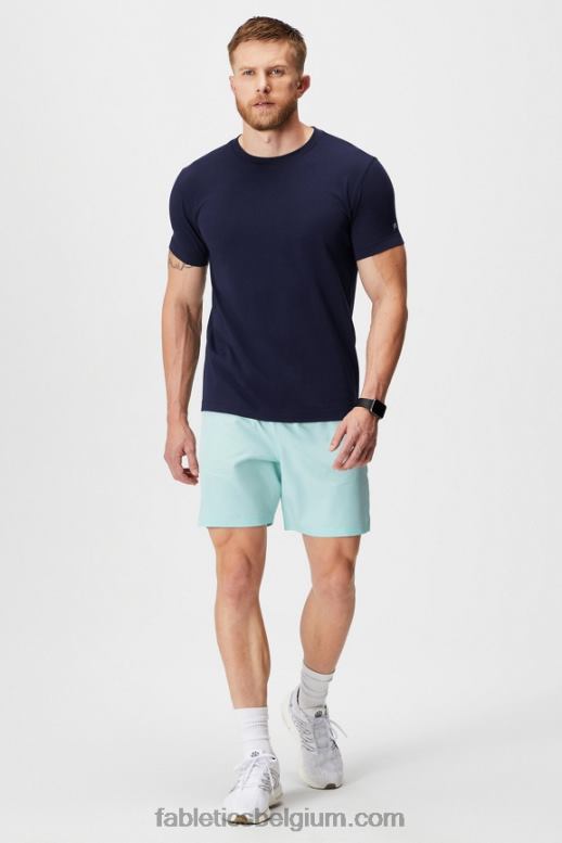noords blauw Heren de fundamentele korte ii 144 Fabletics LH20J3195