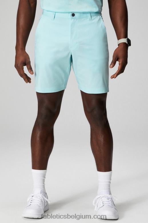noords blauw Heren de high-side chino short Fabletics LH20J3301