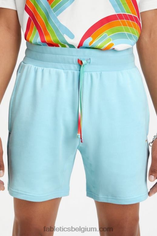 noords blauw Heren de trotse lichtgewicht go-to short Fabletics LH20J3289