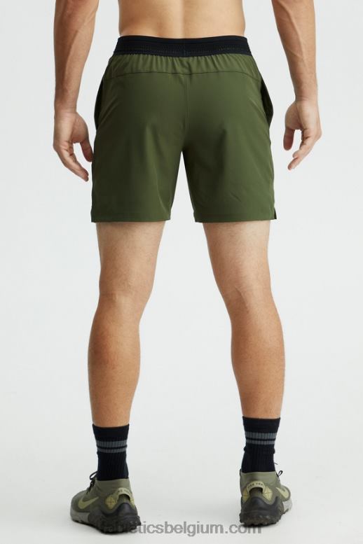 olijfgroen Heren de fundamentele korte 166 Fabletics LH20J3346