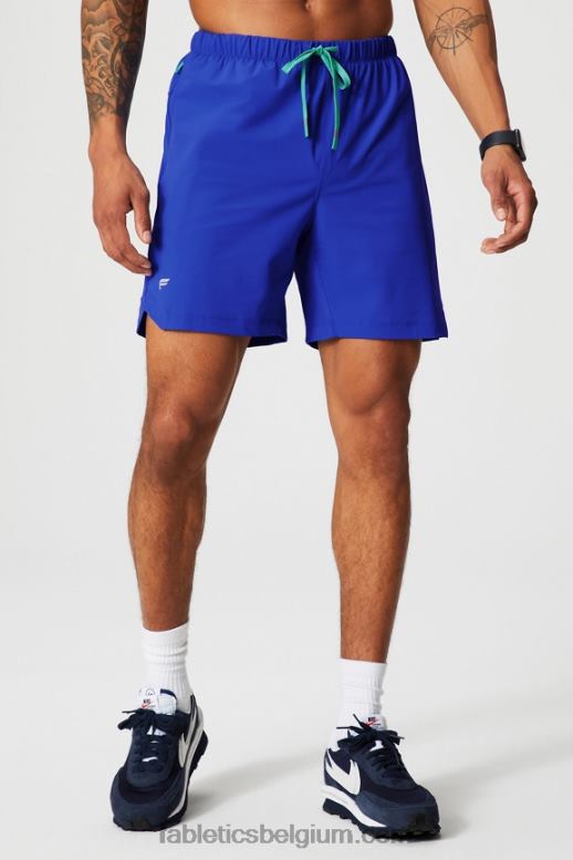 oxford blauw Heren die ene korte 154 Fabletics LH20J3245