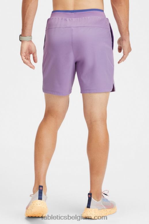 paarse vibe geperforeerd Heren de fundamentele korte ii (gevoerd) 162 Fabletics LH20J3303
