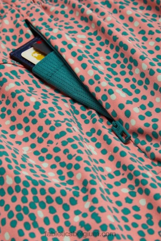 perzik kus organische stippen Heren die ene korte 153 Fabletics LH20J3237