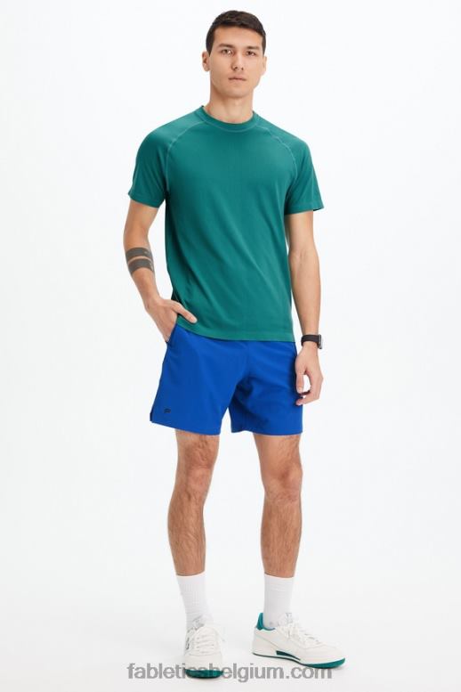 ras blauw Heren de fundamentele korte 163 Fabletics LH20J3332