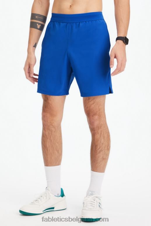 ras blauw Heren de fundamentele korte (gevoerd) Fabletics LH20J3323