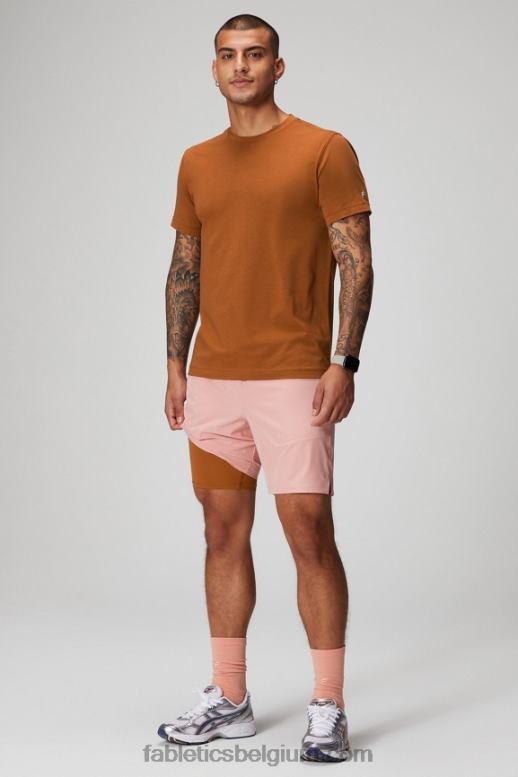 roze leisteen Heren de fundamentele korte ii (gevoerd) 136 Fabletics LH20J3145