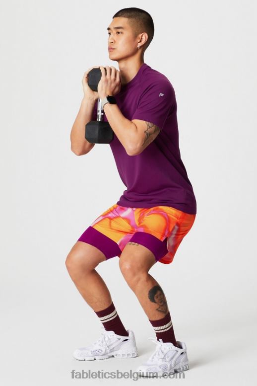 roze ontsnapping aan zomergekte Heren de fundamentele korte ii (gevoerd) 132 Fabletics LH20J3123