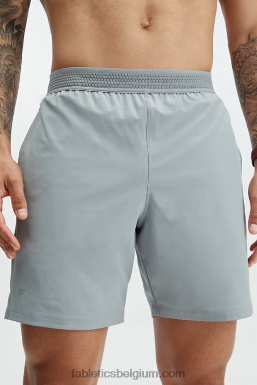 schaduw grijs Heren de fundamentele korte 164 Fabletics LH20J3338
