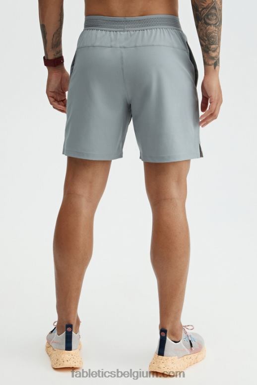 schaduw grijs Heren de fundamentele korte 164 Fabletics LH20J3338