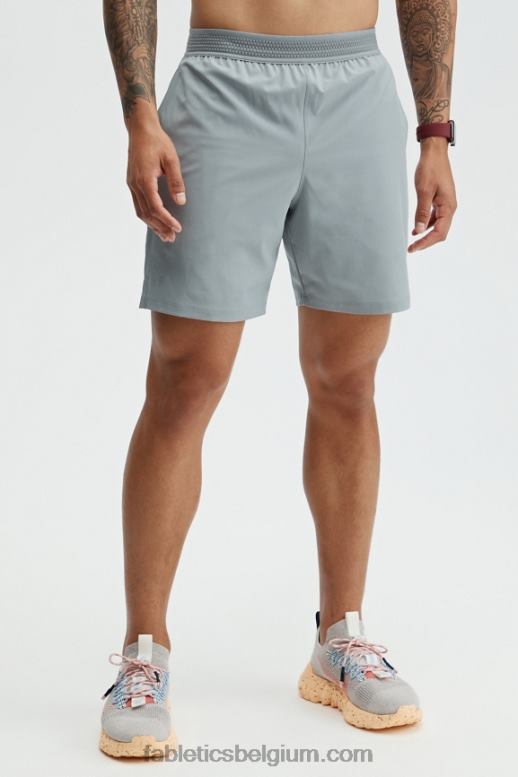 schaduw grijs Heren de fundamentele korte 164 Fabletics LH20J3338