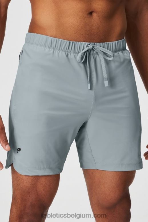 schaduw grijs Heren die ene korte 157 Fabletics LH20J3257