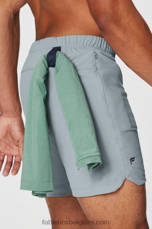 schaduw grijs Heren die ene korte 157 Fabletics LH20J3257