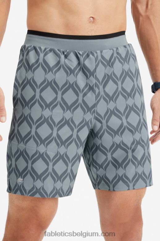 schaduwgrijs kasteel Heren de fundamentele korte ii 147 Fabletics LH20J3207