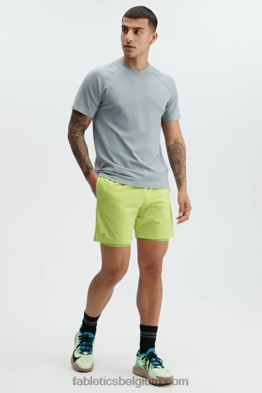 vervaagde limoen Heren de fundamentele korte 165 Fabletics LH20J3342