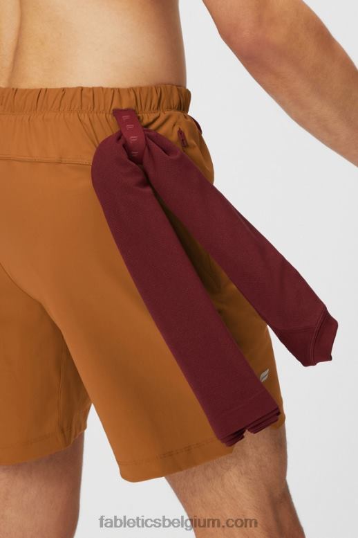 vintage roest Heren die ene korte 156 Fabletics LH20J3252