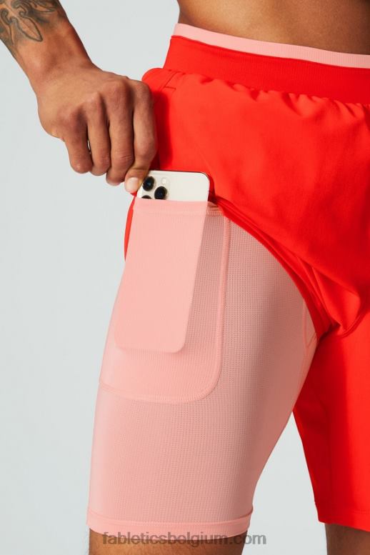 vuur gloed geperforeerd Heren de fundamentele korte ii (gevoerd) 135 Fabletics LH20J3141