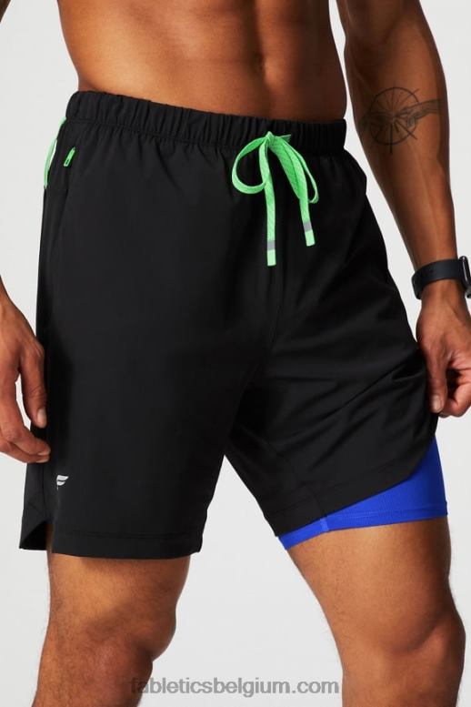 wilde limoenpunt Heren de ene korte (gevoerd) 142 Fabletics LH20J3184