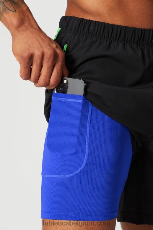 wilde limoenpunt Heren de ene korte (gevoerd) 142 Fabletics LH20J3184
