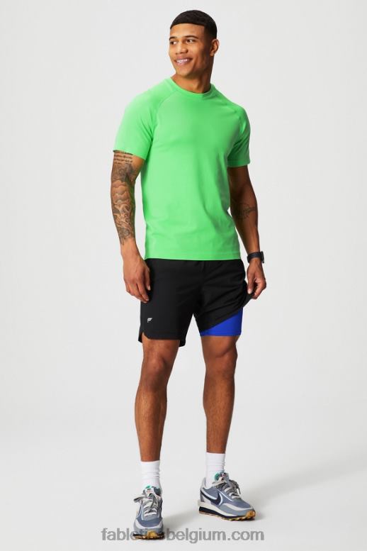 wilde limoenpunt Heren de ene korte (gevoerd) 142 Fabletics LH20J3184