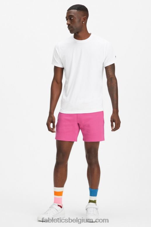 wilde roze Heren de go-to short Fabletics LH20J3308