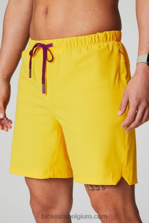 zonsondergang geel Heren die ene korte 151 Fabletics LH20J3230