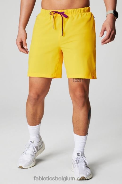 zonsondergang geel Heren die ene korte 151 Fabletics LH20J3230