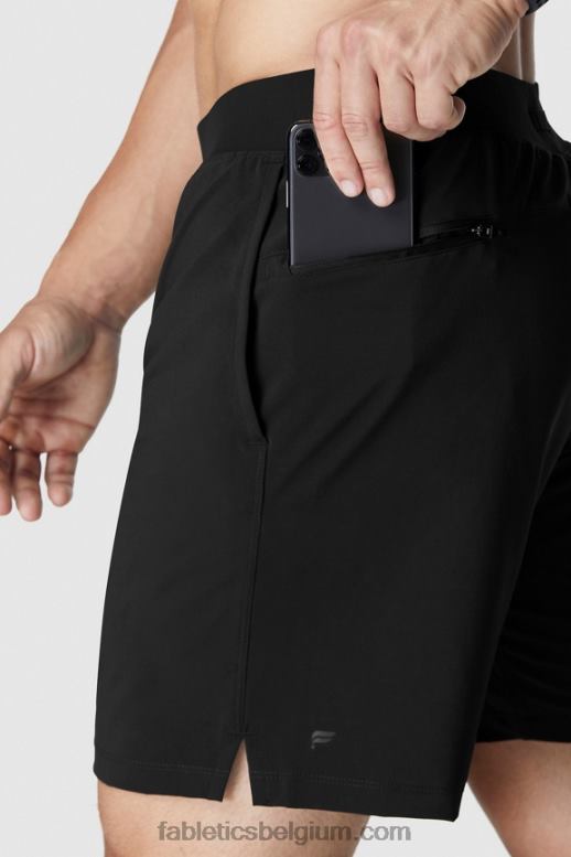 zwart Heren de franchisekorting Fabletics LH20J3353