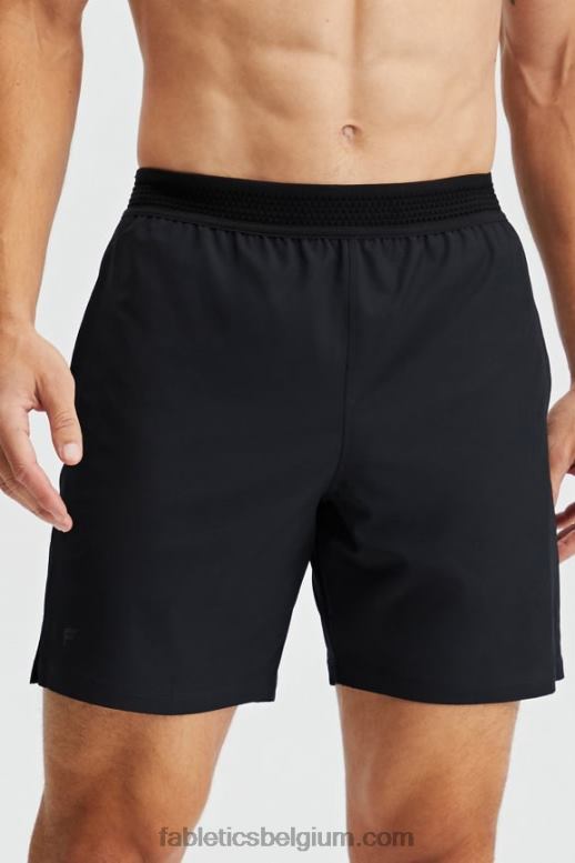 zwart Heren de fundamentele korte 164 Fabletics LH20J3337