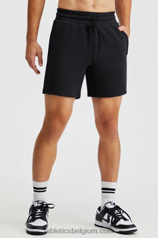 zwart Heren de go-to short Fabletics LH20J3311