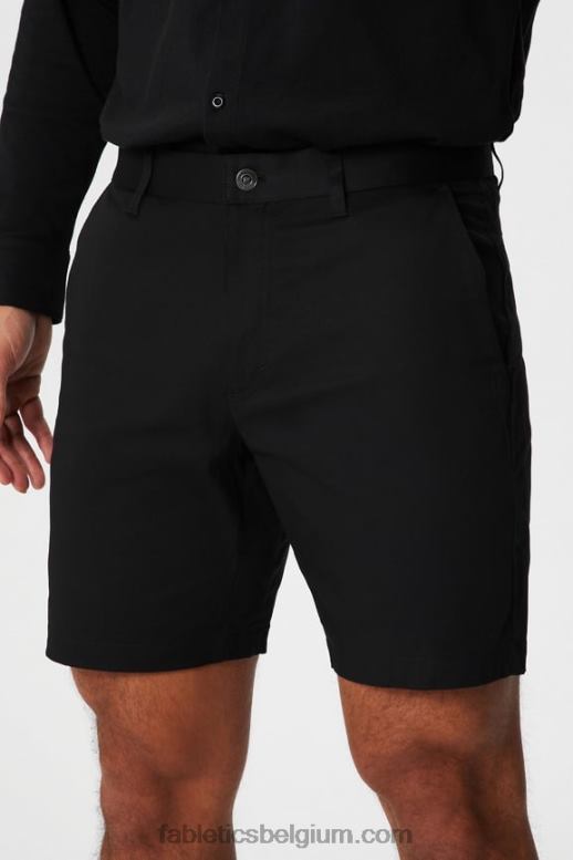 zwart Heren de high-side chino short Fabletics LH20J3297