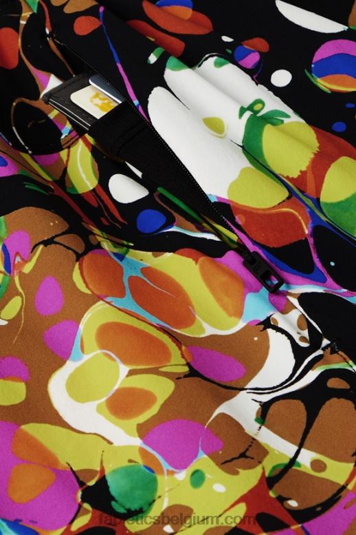 zwart caleidoscopisch Heren die ene korte 151 Fabletics LH20J3231