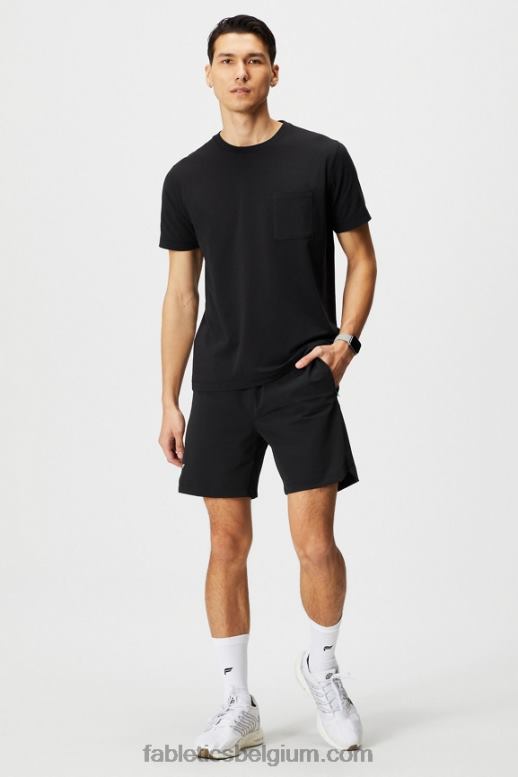 zwart/grasgroen Heren die ene korte 153 Fabletics LH20J3239