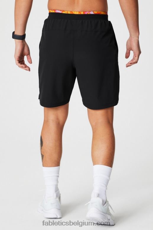 zwart/roze ontsnappen aan de zomergekte Heren de fundamentele korte ii (gevoerd) 132 Fabletics LH20J3122