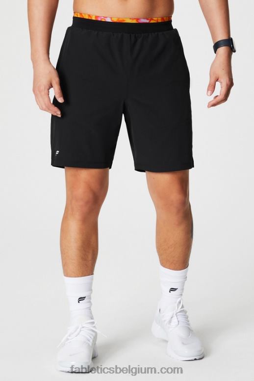 zwart/roze ontsnappen aan de zomergekte Heren de fundamentele korte ii (gevoerd) 132 Fabletics LH20J3122