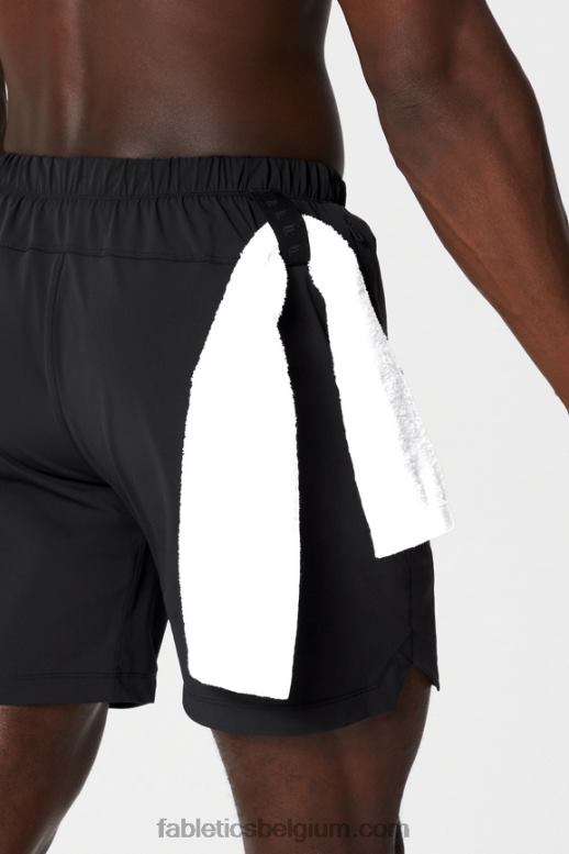 zwart zwemmen Heren die ene korte 166 Fabletics LH20J3367