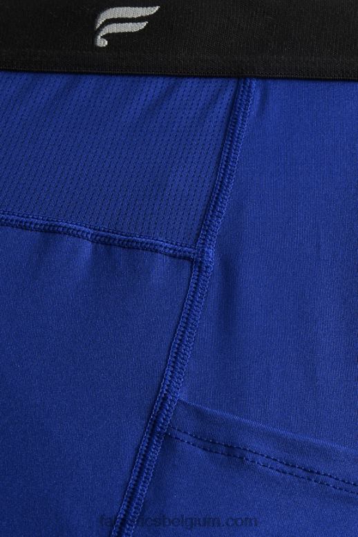 frans blauw Heren de basislaag over de volledige lengte strak Fabletics LH20J3117