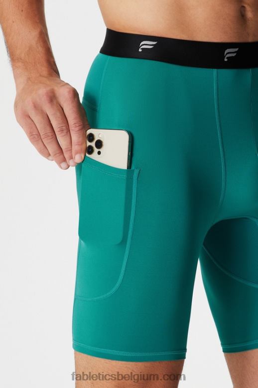 miami getij Heren de basislaag kort Fabletics LH20J3114
