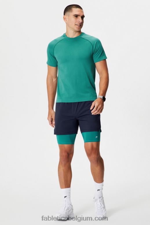 miami getij Heren de basislaag kort Fabletics LH20J3114