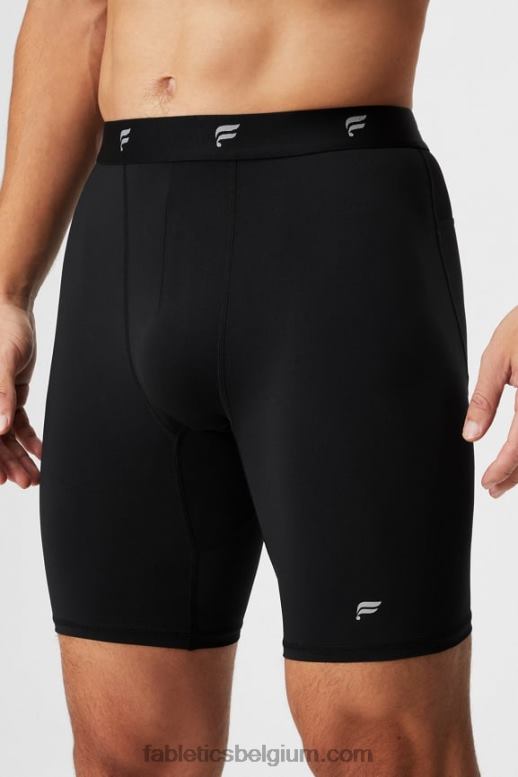zwart Heren de basislaag kort Fabletics LH20J3115
