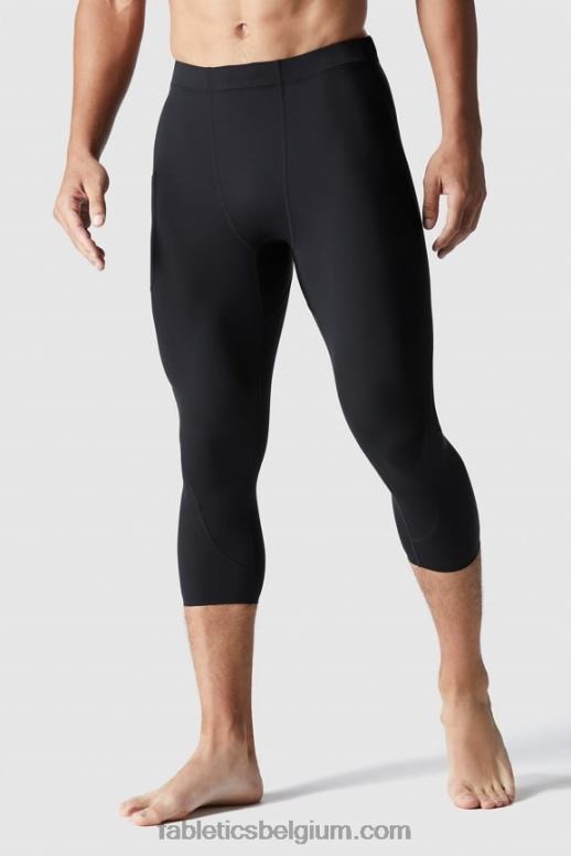 zwart Heren de basislijn strak 3/4 Fabletics LH20J3120