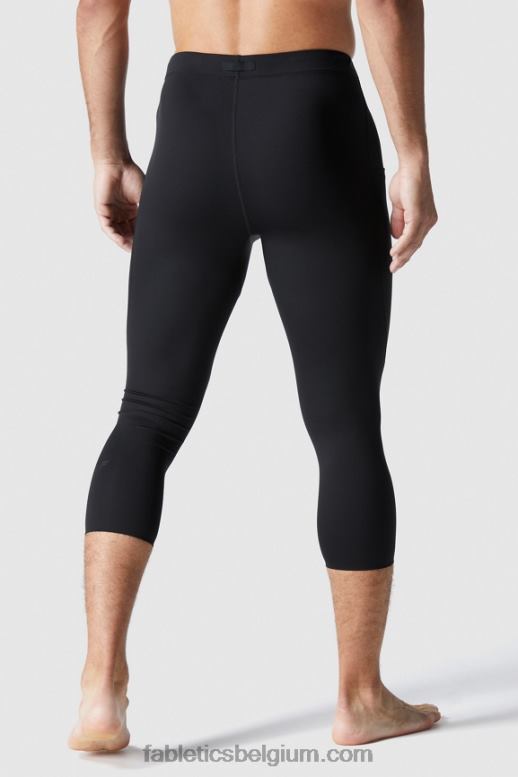 zwart Heren de basislijn strak 3/4 Fabletics LH20J3120