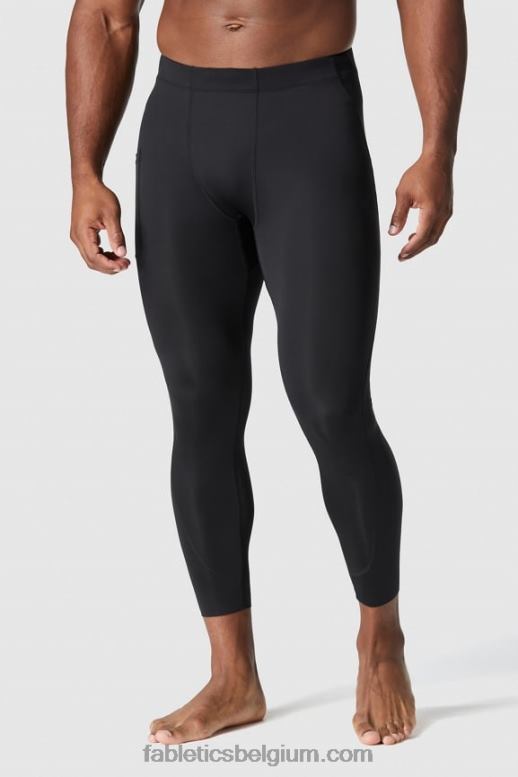 zwart Heren de basislijn strak Fabletics LH20J3121