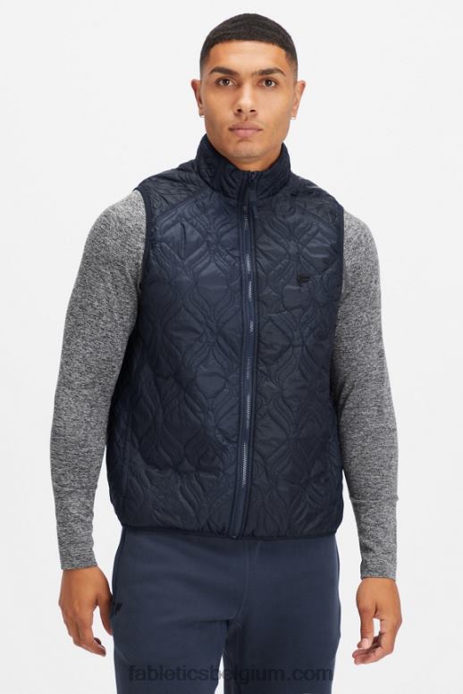 klassieke marine Heren het loftvest Fabletics LH20J3650