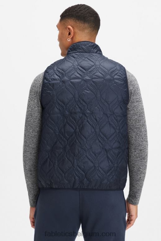 klassieke marine Heren het loftvest Fabletics LH20J3650
