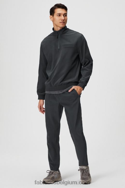 onyx Heren de club koord 1/4 rits jas Fabletics LH20J3636
